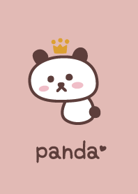熊貓*粉*王冠
