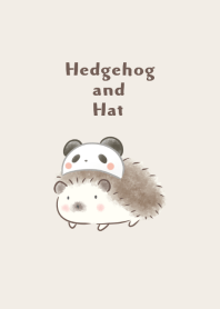 Hedgehog and Hat -panda-