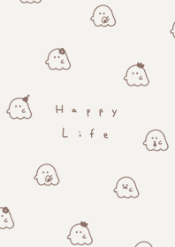 .可愛的鬼. dark brown