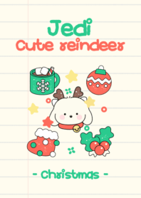Jedi : cute reindeer