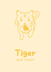 Tiger & heart Bird's color