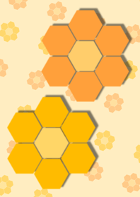 Flower - Hexagon Shape