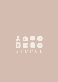 SIMPLE(beige brown)V.784b