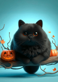 แมวอ้วนน่ารัก ฮาโลวีน n.19