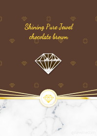 Shining Pure Jewel chocolate brown