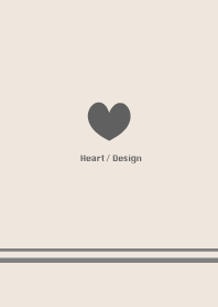 Heart / Design -mono-