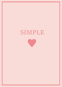 SIMPLE HEART =pink2=