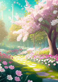 Beautiful real scenery(Spring-714)