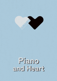 Piano and Heart ice