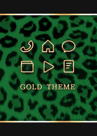 GOLD x PANTHER PATTERN  - 01 F-38