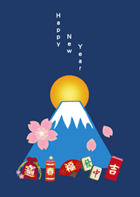 Cute new year Little things!(Navy blue)