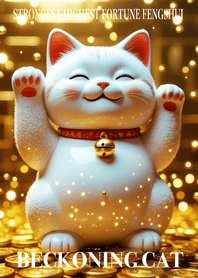 Wealth luck beckoning cat 33