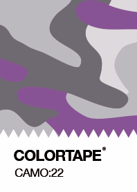 彩色膠帶 II 迷彩色票 暗系版本 編號: 22