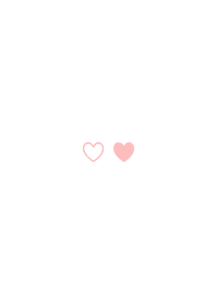 SIMPLE HEART 2 (S)  - WHxPASTEL 009