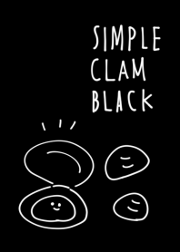 Simple clam black