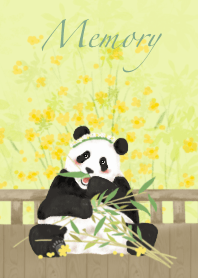 판다 패니와 기억에 남는 화환