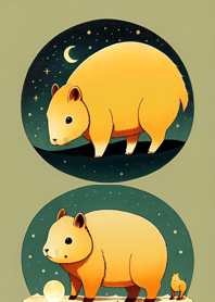 Ukiyo-e - Capybara 27c355