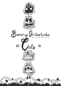 Boring Interlude Cat#1 (Black)