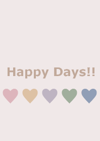 Happy Days!! #dusty 5color.*