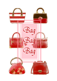 Bag Bag Bag ! red *