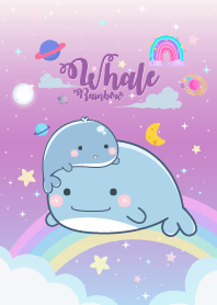 วาฬน้อย สีรุ้งไวโอเลท