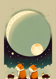 Ukiyo-e - Capybara cd0e6E