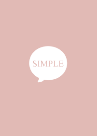 Cute pink beige for adults. SIMPLE.