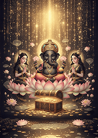 พระพิฆเนศสีนิลกาฬ เสริมมั่นคงเรียกทรัพย์