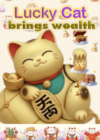 แมวนำโชคนำพาความร่ำรวย มั่นคง แข็งแรง