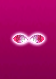 Red eyes of amulet