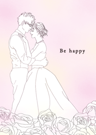 very happy wedding