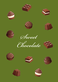 sweet chocolate(Matcha green)