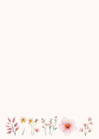 Beautiful Watercolor Flowers /Spring 2