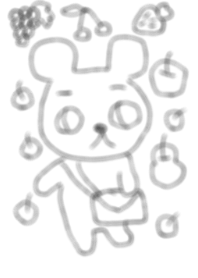 くだものくまさん