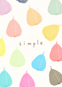 A leaf Colorful adult19 from Japan