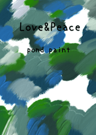油畫藝術【pond paint 30】