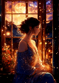 Princess of the starry night sky