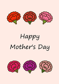 엄마를 위한 카네이션(사쿠라 핑크)