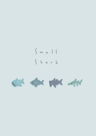 Small Shark /light blue WH.