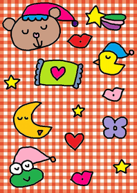 (Orange check x LiloLilo sleep )