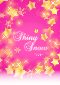 シャイニースノー☆☆Type-F 雪+ピンク+金