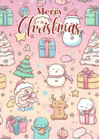 Kawaii Pastel Xmas Joy