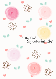 Pastel colorful watercolor 25