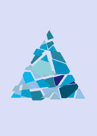 ステンドグラスな三角形