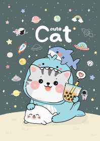 แมวน้อย วาฬน่ารัก : มิดไนท์กรีน