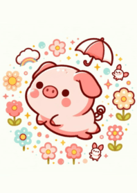 Cute little pig no.28