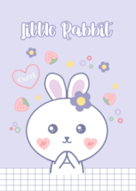 กระต่ายน้อย : สีม่วง