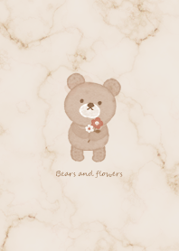 Bears and flowers beige05_2