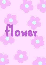 ดอกไม้หวานๆ สีม่วง