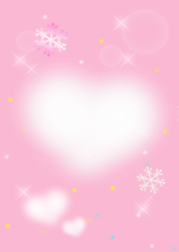 A love heart in the sky 10(Pink.2)